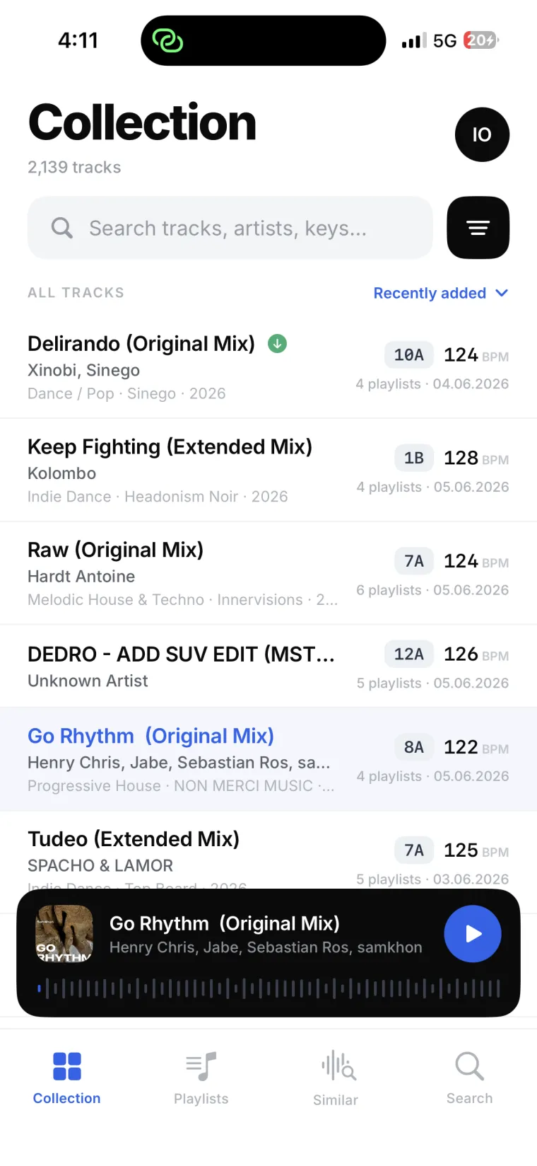 Rimeo iOS app Collection