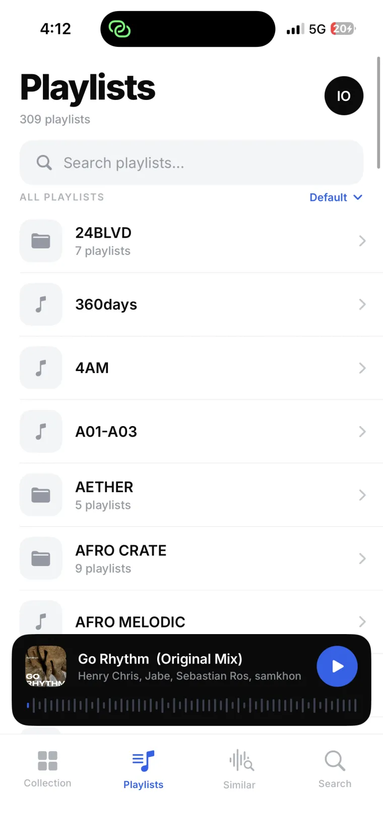 Rimeo playlists